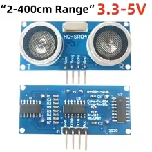 HC-SR04 Sensor ultrasónico 2-400cm módulo de distancia 3,3-5V